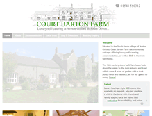 Tablet Screenshot of courtbartonfarm.com